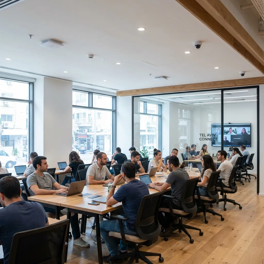 מסטארט-אפ קטן לחברה של 20 עובדים - פרויקט תשתיות תקשורת ואבטחה ובקרת כניסה בבאר שבע